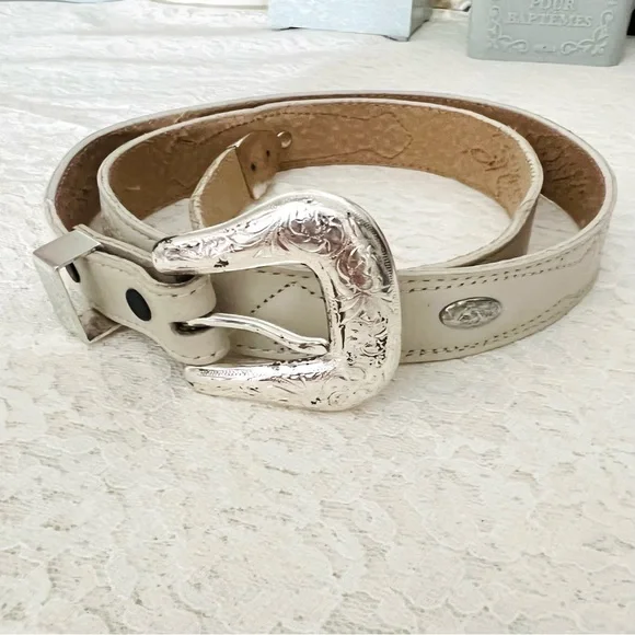 Nocona | Accessories | Vintage Nocona Texas Leather Silver  display picture 3